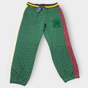 Tommy Hilfiger x Anthony Ramos Colorblock Monogram Jogger Sweatpants Size M New